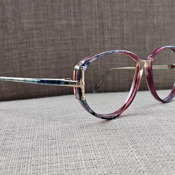Vintage Forte Women Eyeglasses Frame Multi Color Glasses 56[]18 Eyewear main image 9